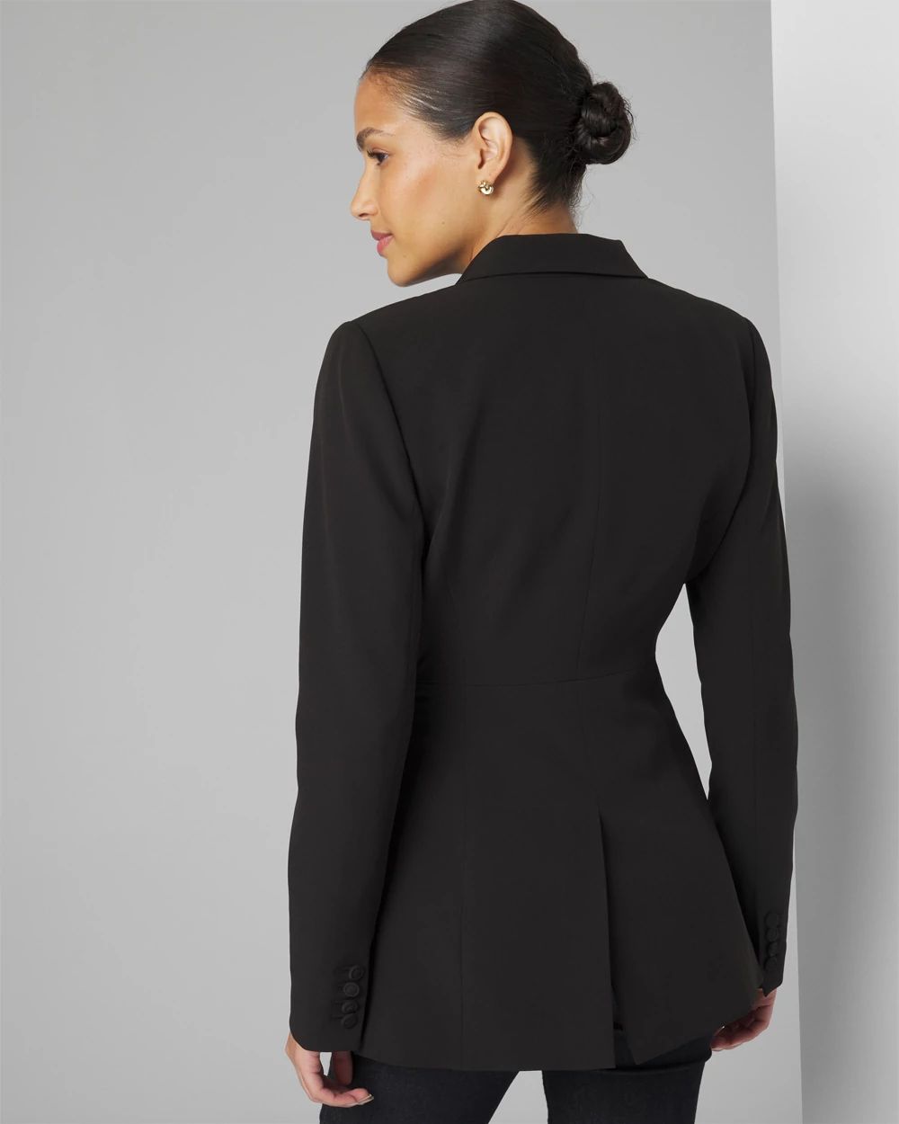 Waist Seam Fluid Blazer | White House Black Market